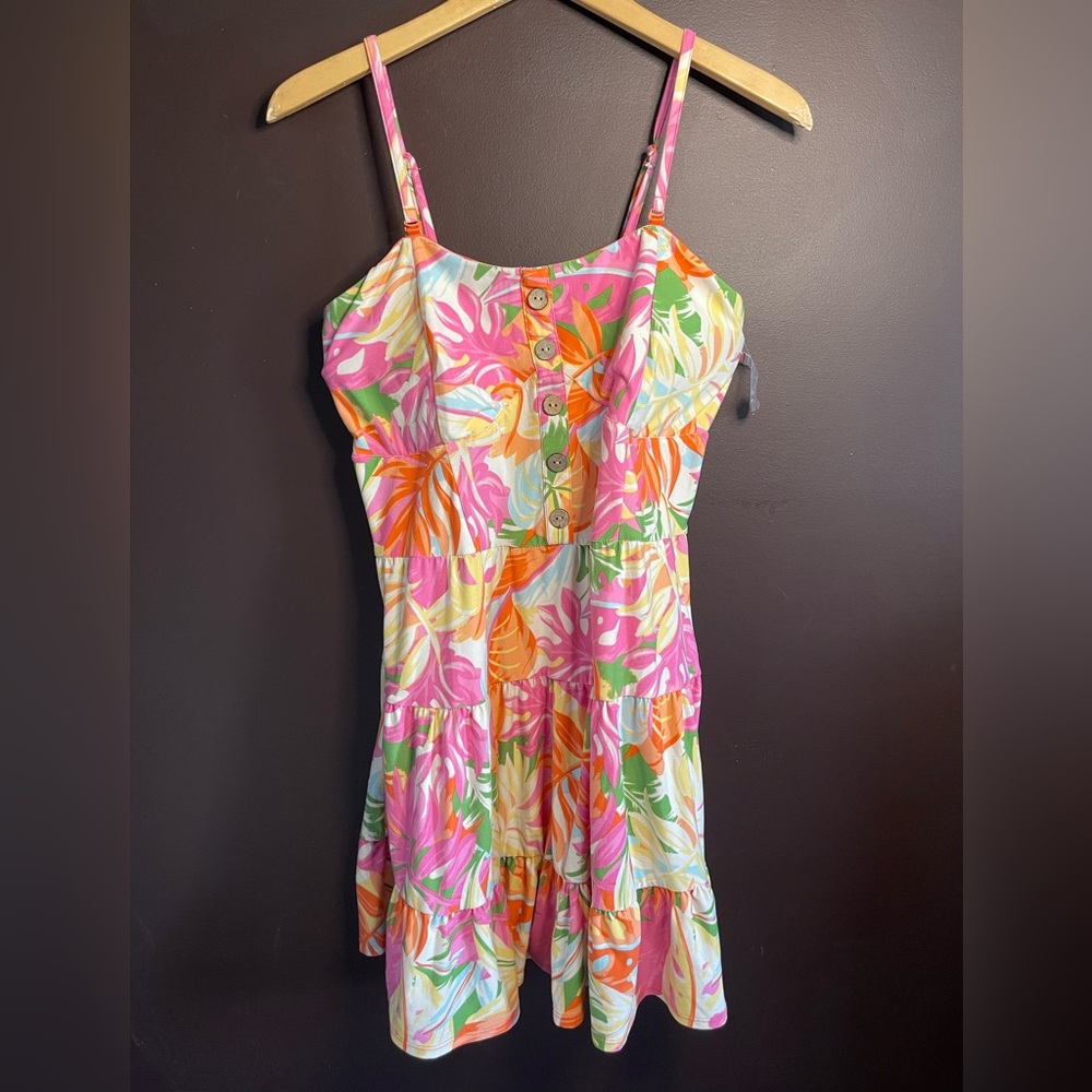 No Boundaries Multicolor Striped Dress